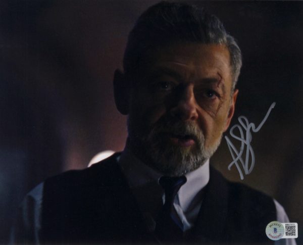 andy serkis signed photo beckett authentication