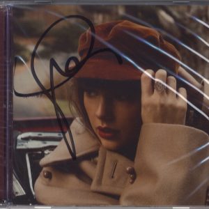 taylor swift signed cd 'red'