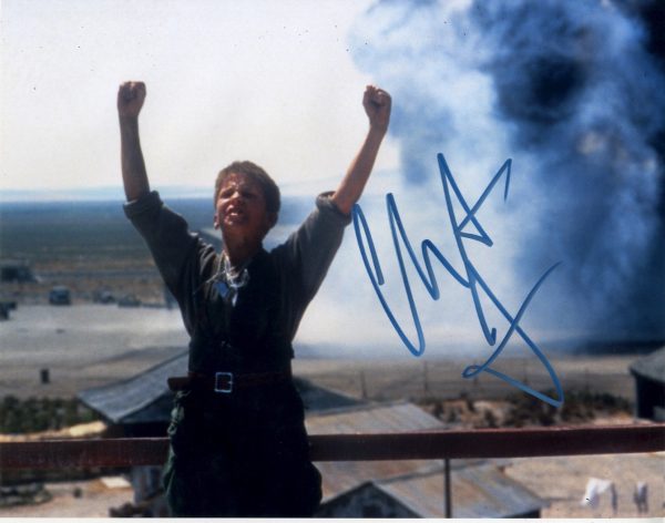 christian bale empire of the sun signed photo