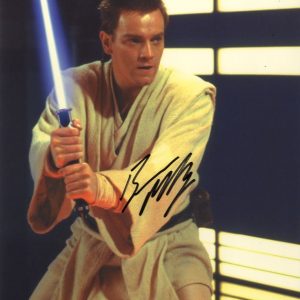 ewan mcgregor signed obi wan kenobi star wars photo