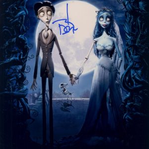 corpse Bride signed johnny depp 11x14