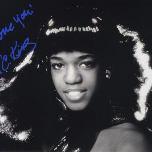 Evelyn 'Champagne' King signed 8x10 photo