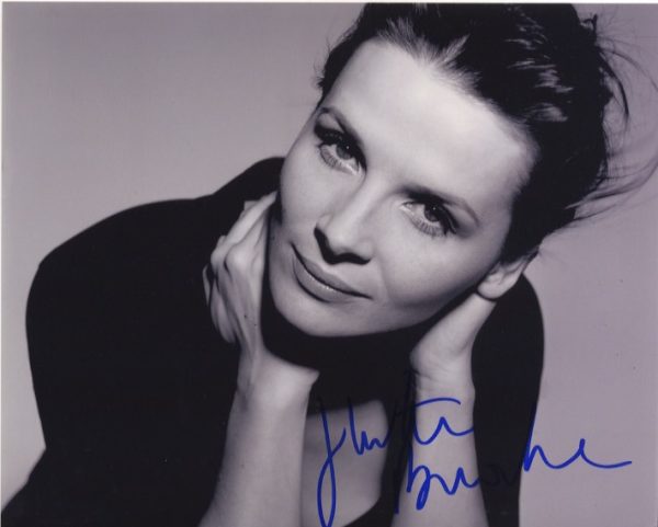 juliette bonoche signed photo