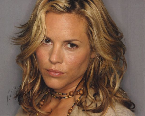 maria bello signed photo