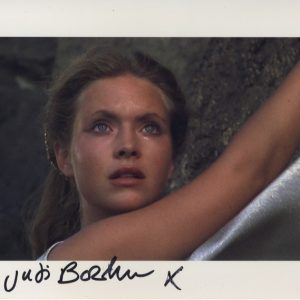 judi bowker Clash of the Titans signed photo