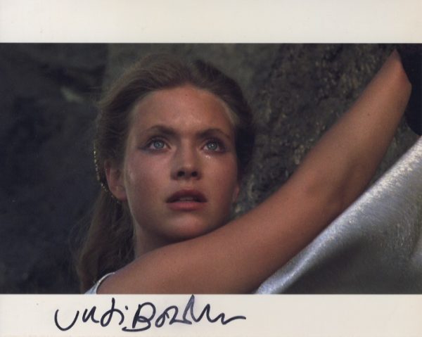 judi bowker Clash of the Titans signed photo