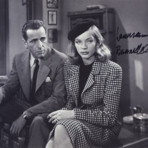 Lauren bacall signed photo shanks autographs