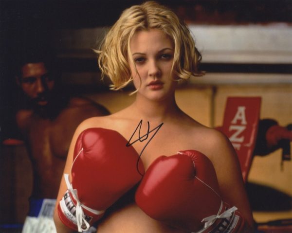 drew Barrymore signed photo