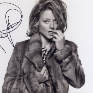 jodie foster signed photo