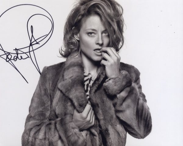 jodie foster signed photo