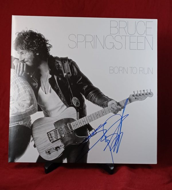 bruce springsteen Born To Run signed vinyl. shanks autographs