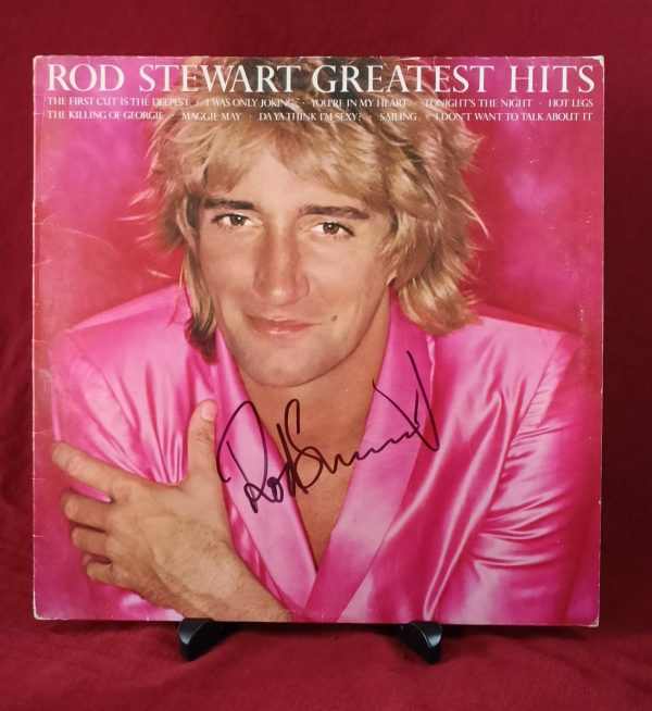 Rod Stewart’Greatest Hits’ Signed Vinyl - Shanks Autographs