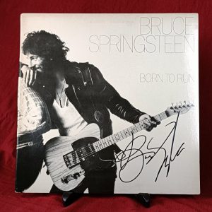 bruce springsteen Born To Run signed vinyl