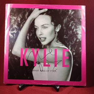 kylie minogue signed vinyl