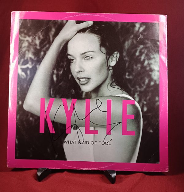 kylie minogue signed vinyl