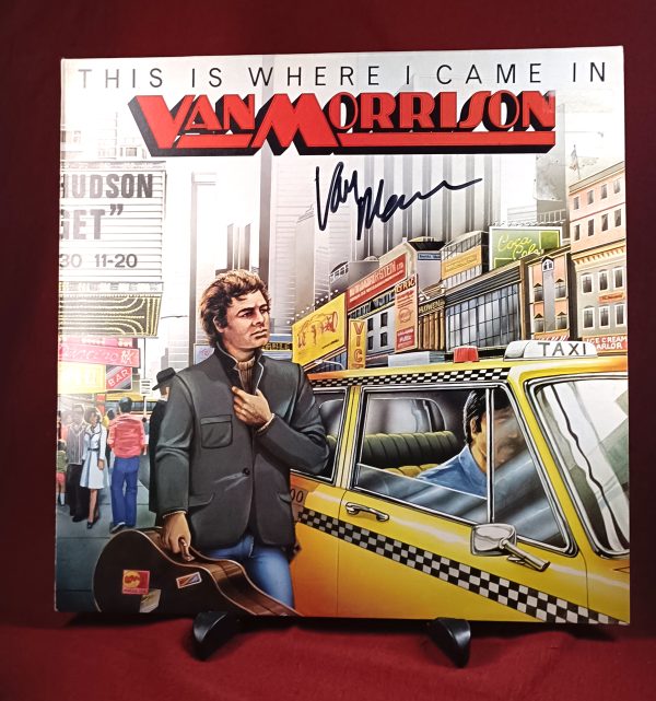 Van Morrison Signed THIS IS WHERE I CAME IN Vinyl Record