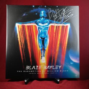 Blaze Bayley signed vinyl Record