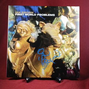ian brown signed vinyl record