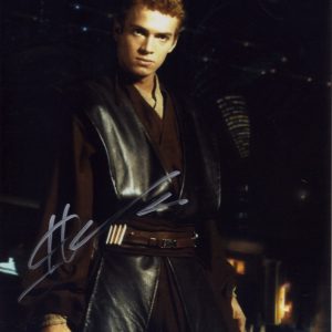 Hayden Christensen Star Wars signed 8x10 anakin skywalker