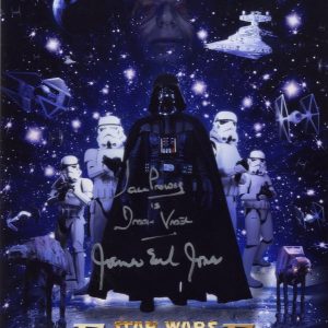 dave prowse and james earl jones signed darth vader photo shanks autographs