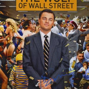 Wolf Of wall street Martin Scorsese signed 12x18 photograph