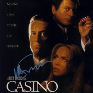 Casino Martin Scorsese signed 12x18 photograph