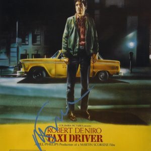 Taxi Driver Martin Scorsese signed 12x18 photograph