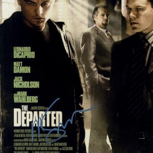 The Departed Martin Scorsese signed 12x18 photograph