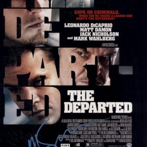 The Departed Martin Scorsese signed 12x16 photograph