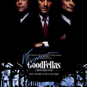 GoodFellas Martin Scorsese signed 12x18 photograph