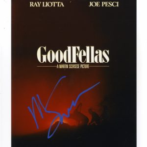 Martin Scorsese Signed 8x10 photo Goodfellas