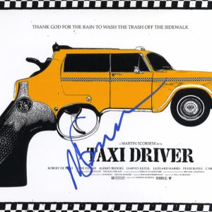 Martin Scorsese Taxi Driver Signed 8x10 photograph