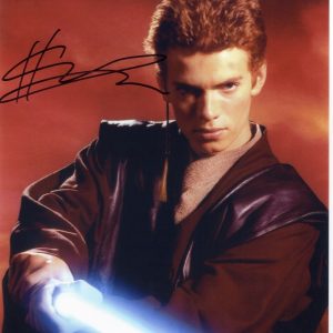 Hayden Christensen Star Wars signed 8x10 anakin skywalker Bas, Beckett Authentication