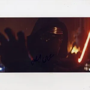 Adam Driver Kylo Ren signed 11x14 with psa/dna