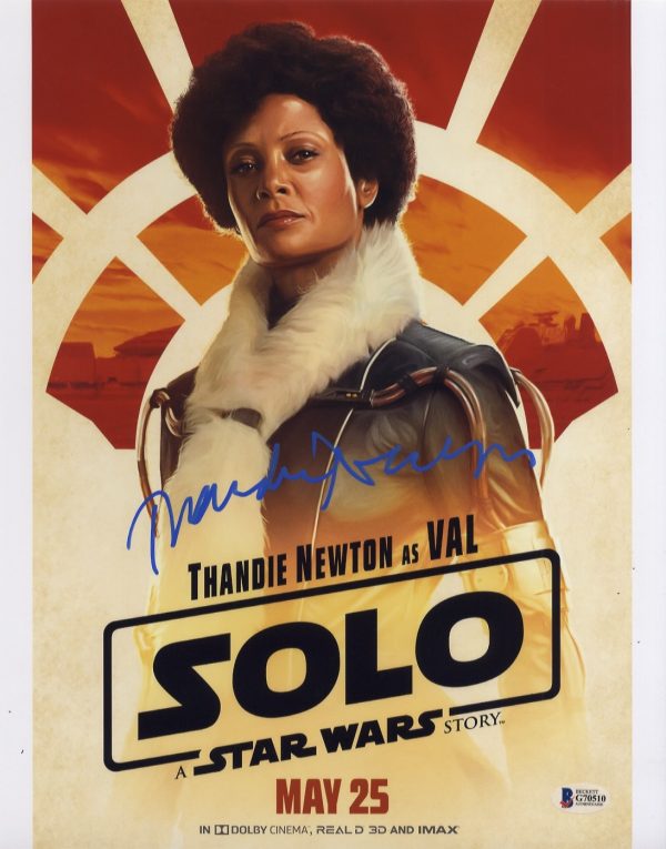 Thandie Newton signed 11x14 photo SStar Wars: olo