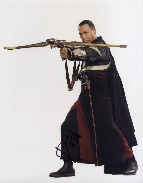 donnie yen signed star wars: Rogue City 11x14 photograph