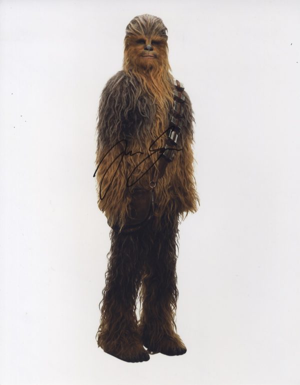 joonas suotamo 'Chewbacca'Star Wars The Last Jedi signed 11x14 photograph.