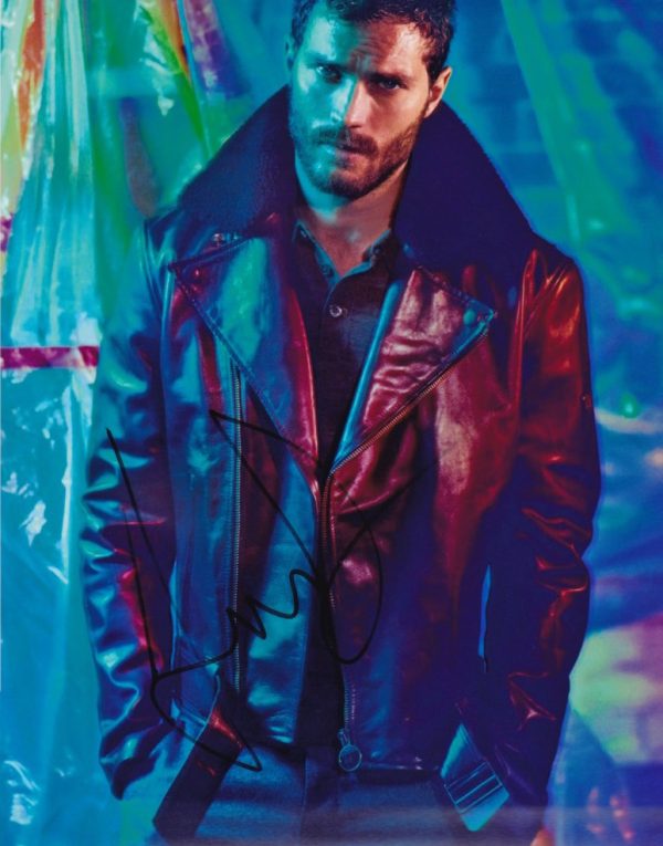 Jamie Dornan signed 8x10 photograph