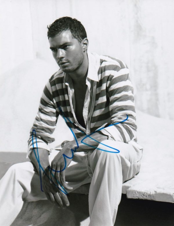 Jamie Dornan signed 8x10 photograph