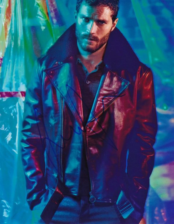 Jamie Dornan signed 8x10 photograph