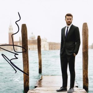 Jamie Dornan signed 8x10 photograph