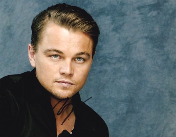 Leonardo Dicaprio signed 8x10 photograph.shanks autographs