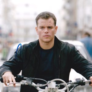 Matt Damon Signed 8x10 Photograph. Shanks Autographs