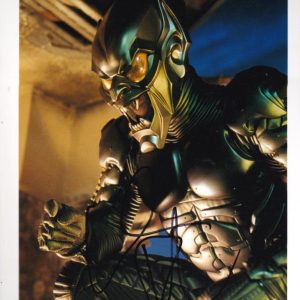willem dafoe signed Green Goblin 'Spider-man' Photo.shanks autpographs