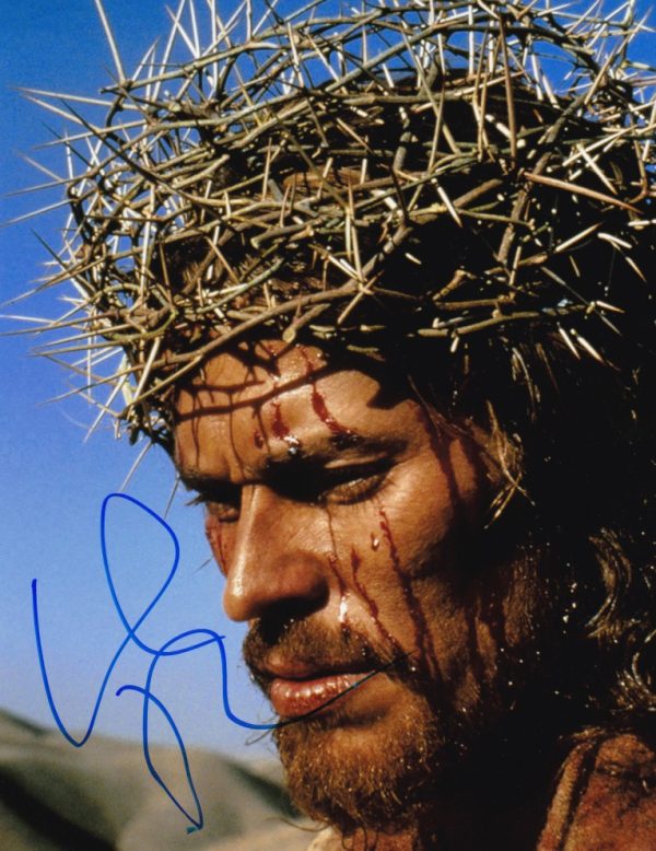 willem dafoe 'The Last Temptation of Christ' signed 8x10 photo