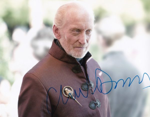 Charles Dance Game Of Thrones signed 8x10 photo