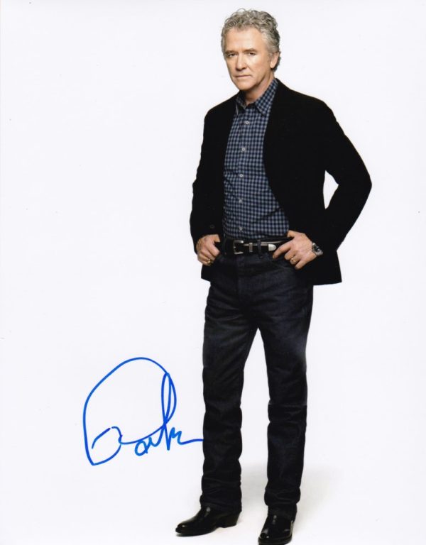 patrick duffy signed 8x10 photo. shanks autographs