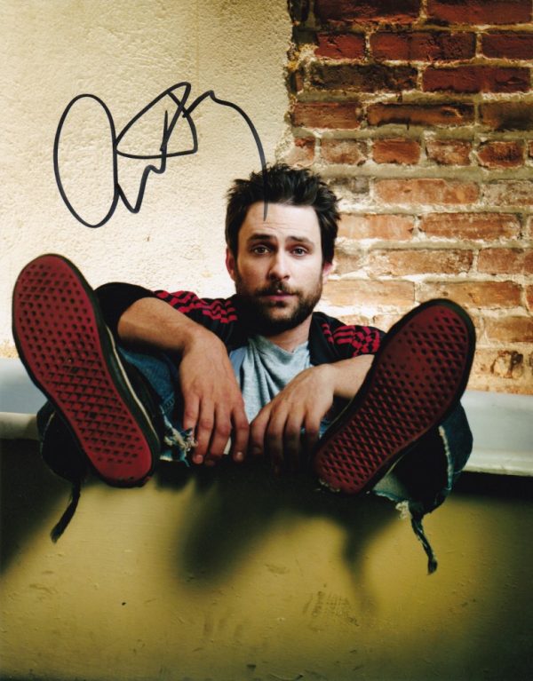 Charlie Day signed 8x10 photograph, Always sunny in philadelphia. SHANKS AUTOGRAPHS