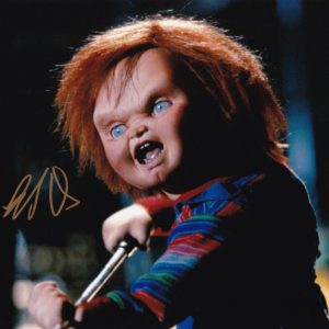Chucky Brad Dourif Signed 8x10 photo child's play