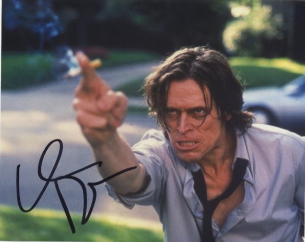 Willem Dafoe Signed Boondock saints photo.